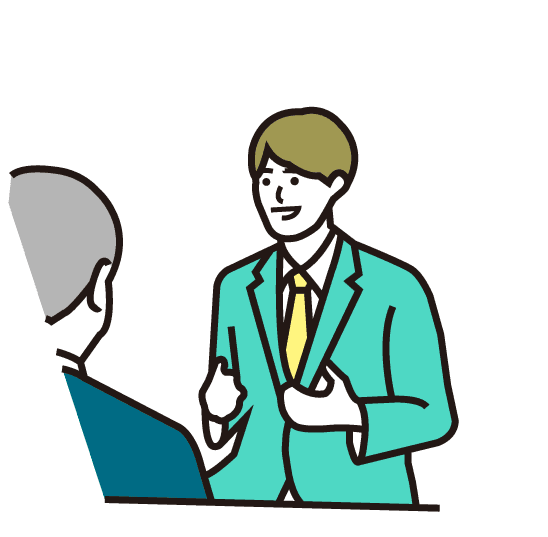 応募・面接をする