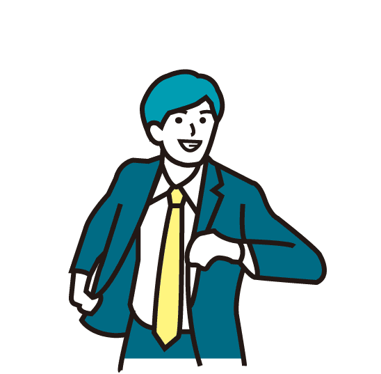 入社に向けて動く