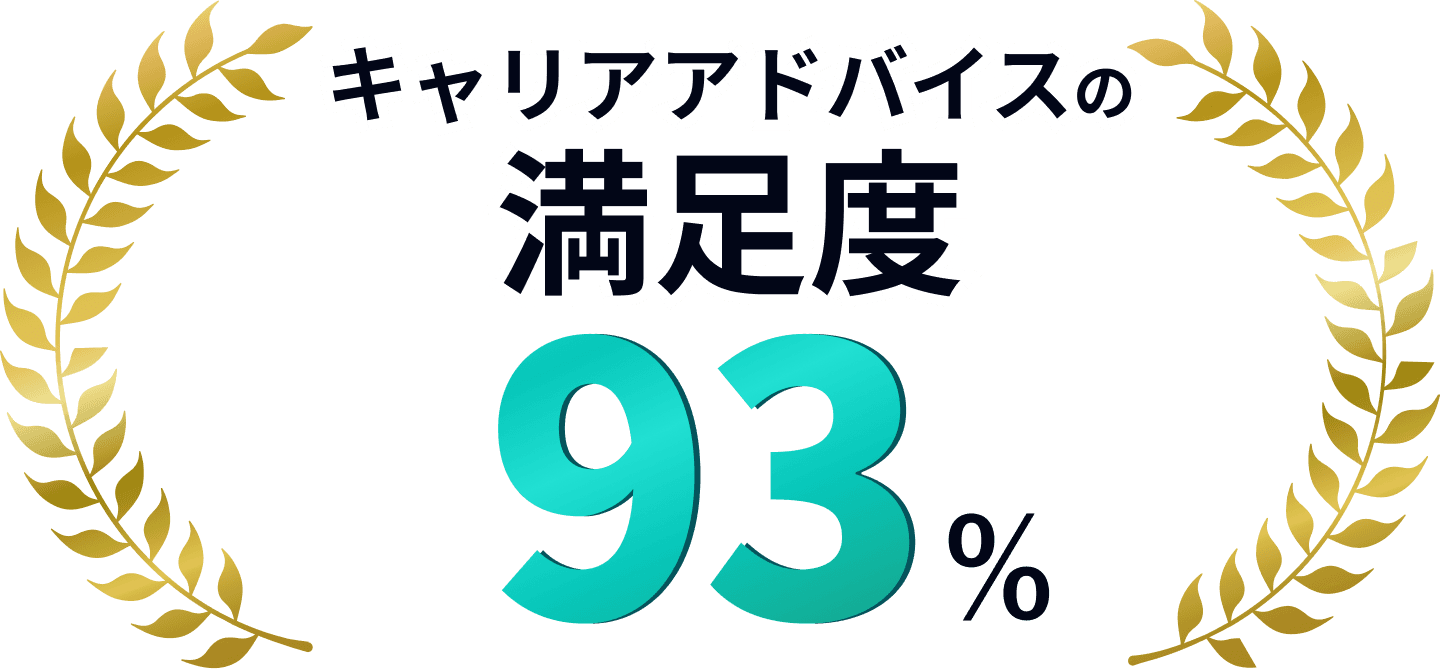 キャリアアドバイスの満足度